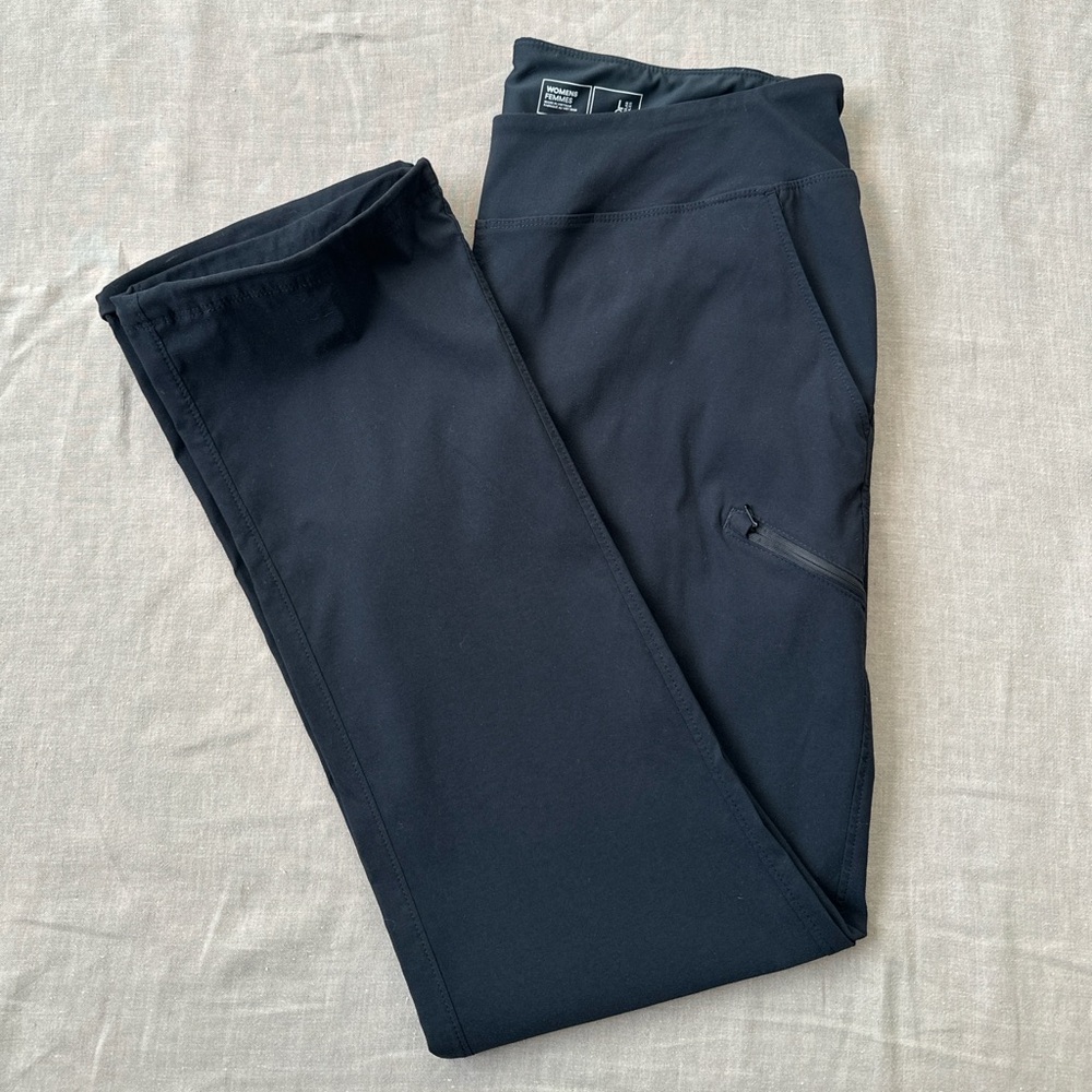 Mountain Hardwear Hiking Pants Women’s L Black Stretch Trail Gorpcore